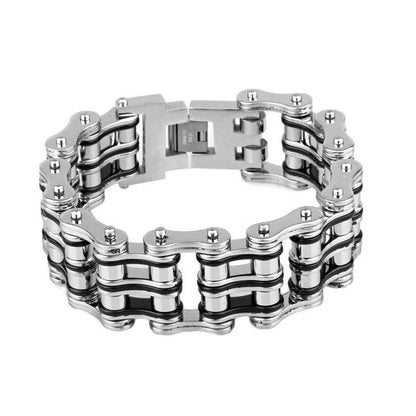 Thickened Titanium Steel Stainless Steel Bicycle Bracelet