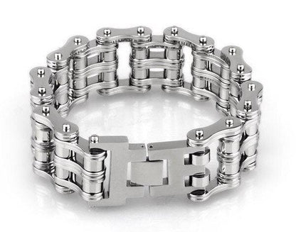 Thickened Titanium Steel Stainless Steel Bicycle Bracelet